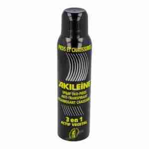 Akileine Spray Pies y Calzado (Negro ) 3 en 1 150 ml.