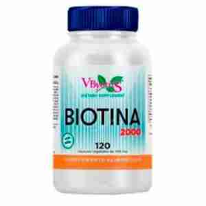 VBYOTICS BIOTINA 2000mcg 120vcaps.