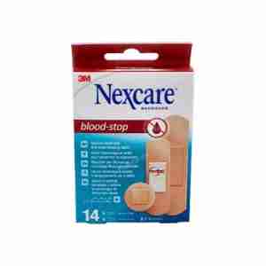 3M NEXCARE APOSITO BLOOD STOP TIRAS 14 UN SURT PIEL