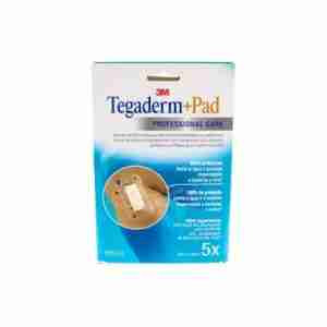 3M TEGADERM+PAD APOSITO EST 9X10 CM 5 UN 3586P IMPERM