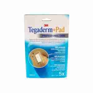 3M TEGADERM+PAD APOSITO EST 9X15 CM 5 UN 3589P IMPERM