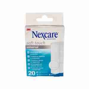 3M NEXCARE TIRAS SOFT SURTIDAS 20 UN