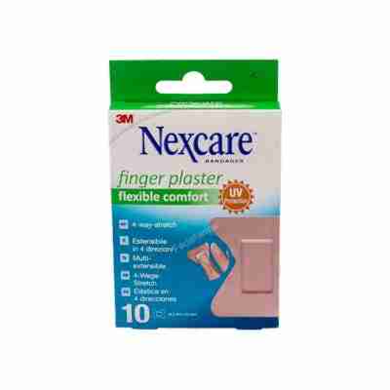 3M NEXCARE TIRAS FINGER/DEDOS PLASTERS 10 UN