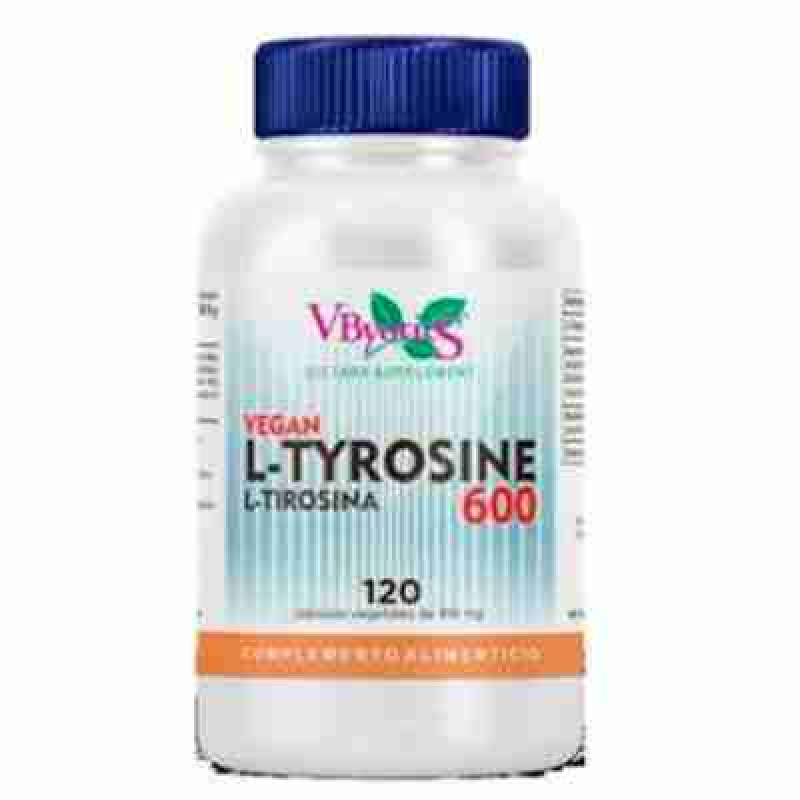 VBYOTICS L TIROSINA 600 120vcaps. VEGAN