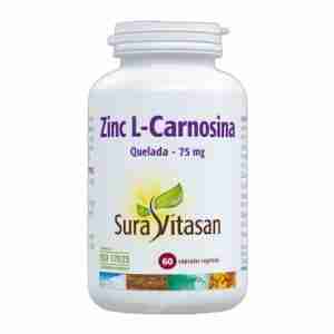 Sura Vitasan Zinc l-Carnosina 60 Caps