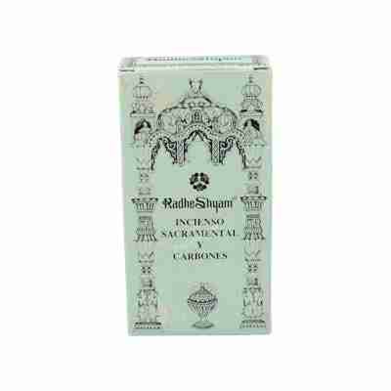 RADHE SHYAM INCIENSO SACRAMENTAL Y CARBONES 100gr.