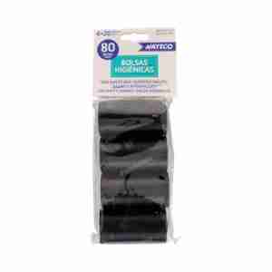 Nayeco Vet Nayeco bolsas Higienicas 4 Rollos de 20 bolsas Negro Acc Vet