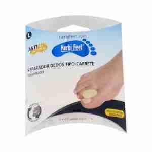 Herbi Feet Herbi Separador Dedos Carrete T/l 2un