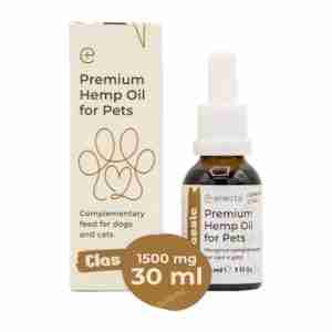 ENECTA ACEITE DE CAÃAMO PARA MASCOTAS 1500MG. 30ML.