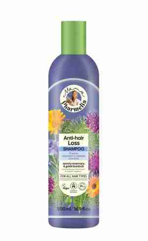 Mama Pharmelia Champu Stop Caida Romero Aromatico y Bardana Nutritiva 500 ml