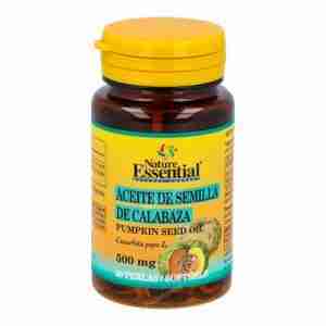 Nature Essential Aceite de Semillas de Calabaza 500 mg. 50perlas
