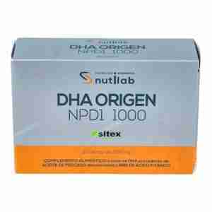 Nutilab DHA Origen Npd1 1000 blister 30perlas.