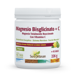 Sura Vitasan Magnesio Bisglicinato + Vit. C 226 gr.