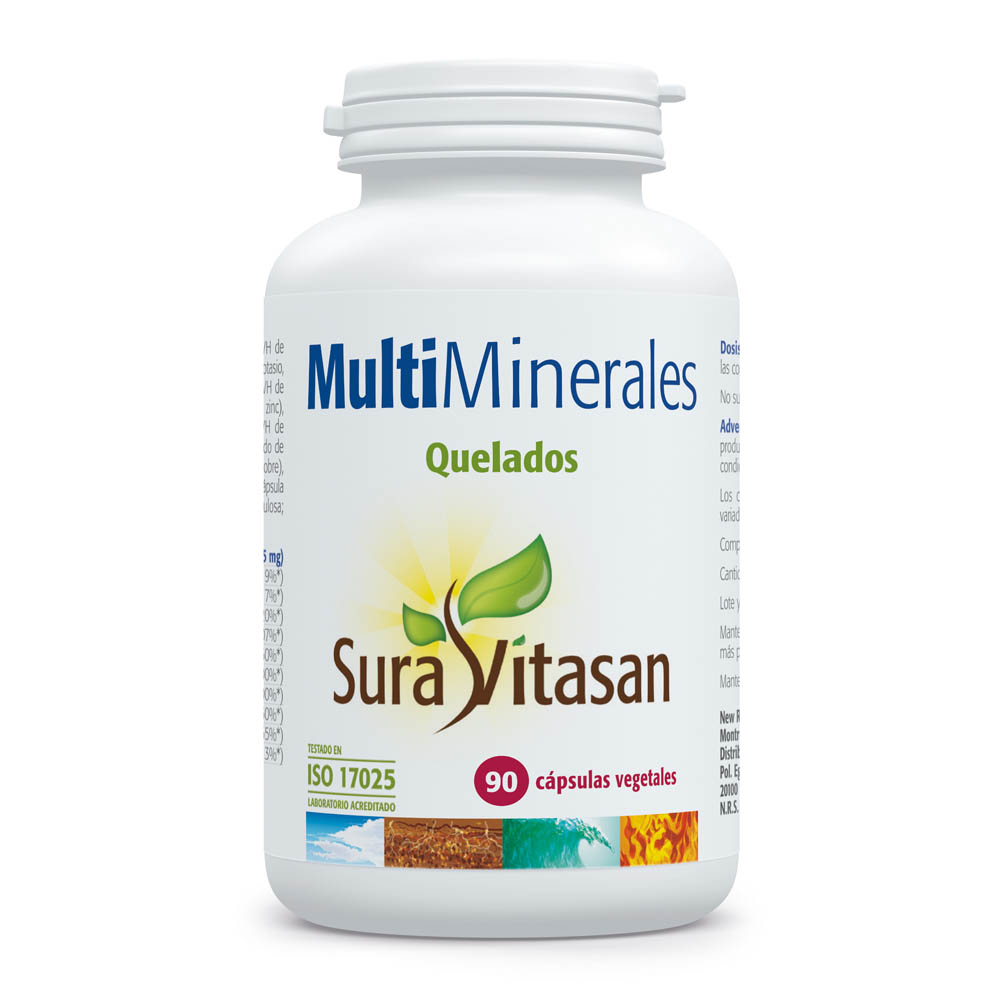 Sura Vitasan Multi Minerales Quelados 90cap.
