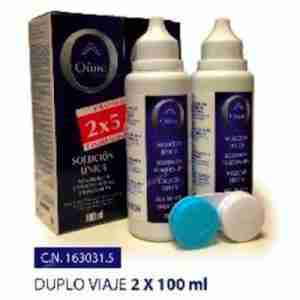 Oune Solucion Unica Lentillas Pack Viaje 2x100 ml
