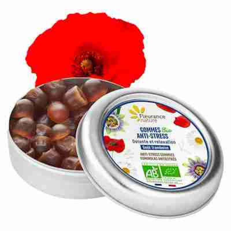 Fleurance Nature Gominolas Antiestres caja Metalica de 30 g