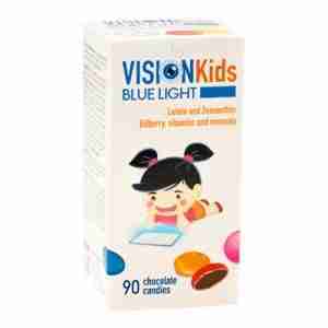 Uga Nutraceuticals Vision Kids Blue Light 90past Chocolate.