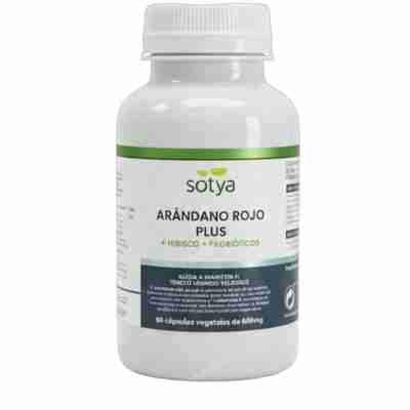 Sotya Arandano Rojo Concentrado + Hibisco + Probioticos 690 mg 90 Caps
