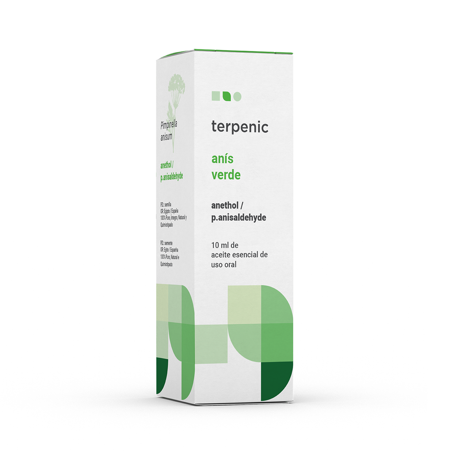 Terpenic Anis Verde Aceite Esencial 10 ml.