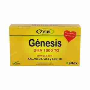 Zeus Genesis DHA Tg 1000 Omega 3 60cap.