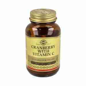 Solgar Arandano Rojo con Vitamina C 60vegicaps