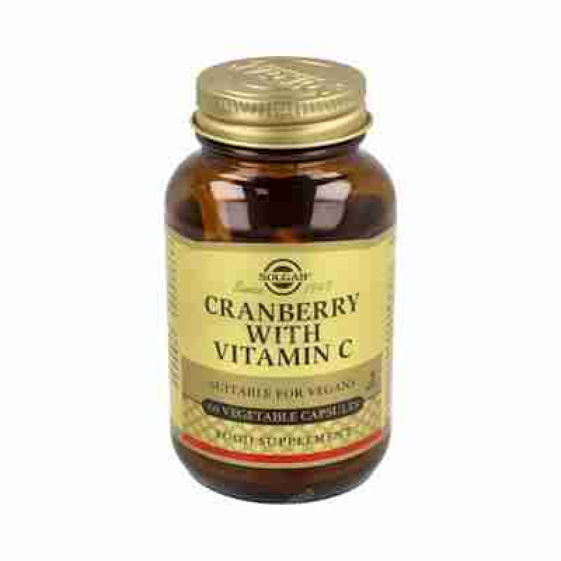 Solgar Arandano Rojo con Vitamina C 60vegicaps