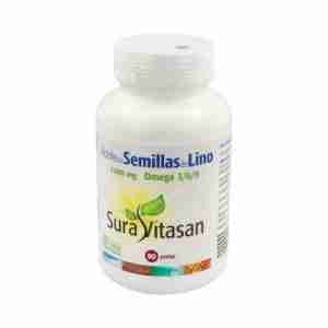 Sura Vitasan Aceite de Semillas de Lino 1000 mg. 90perlas
