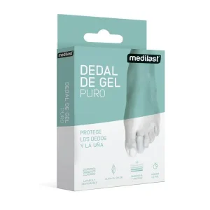 Dedal de Gel Puro Medilast 1 unidad Talla l Color Blanco