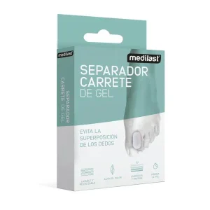 Separador Carrete de Gel Medilast 2 unidades Talla S Color Blanco