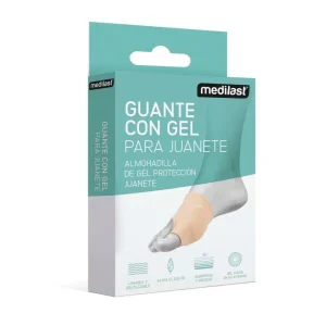 Juanetes Guante Protector Medilast 1 unidad Color Beige
