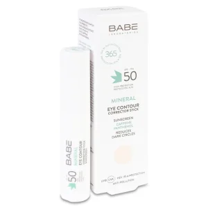 Babe Mineral Eye Contour Corrector stick SPF 50 1 envase 4 g