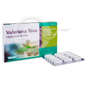Valeriana Teva 30 capsulas Duras