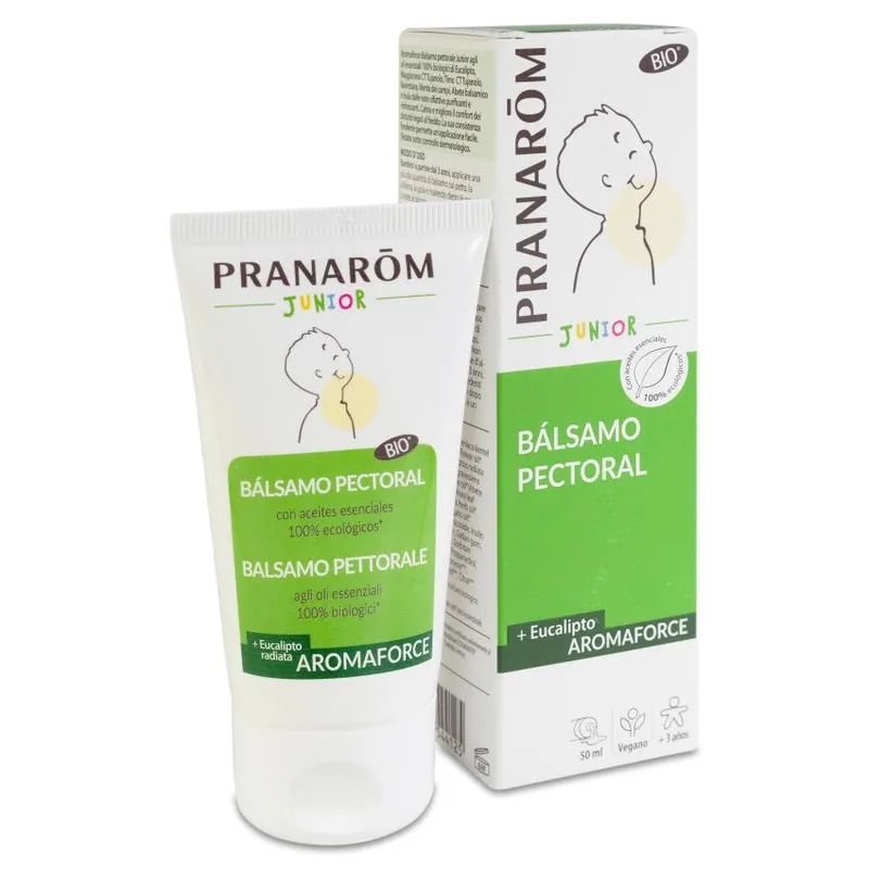 Pranarom Aromaforce Junior bálsamo Pectoral, 50 ml