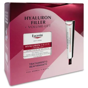 Eucerin Pack Hyaluron Filler Volume Lift Piel Normal y Mixta Spf15 50 ml + Contorno Ojos Spf15 15 ml