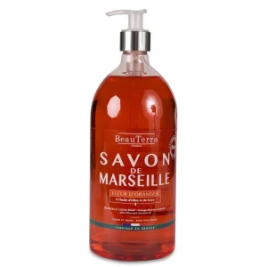 Beauterra Jabón de Marsella Flor de Naranjo, 1 l