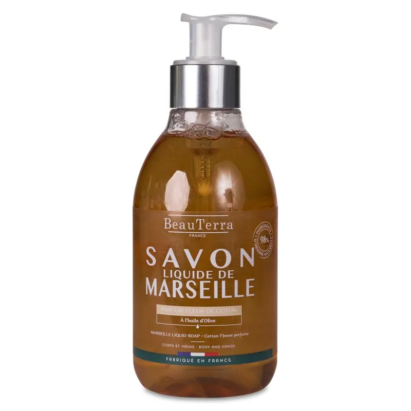 Beauterra Jabón de Marsella Karité, 300 ml