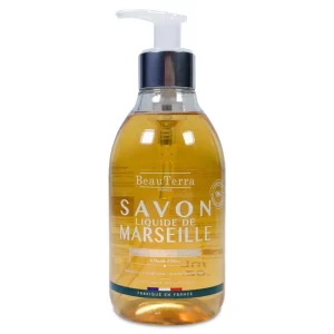 Beauterra Jabón de Marsella Flor de Algodón, 300 ml