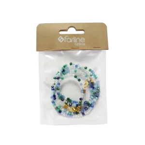 Farline Cordon Gafa Cristal Azul