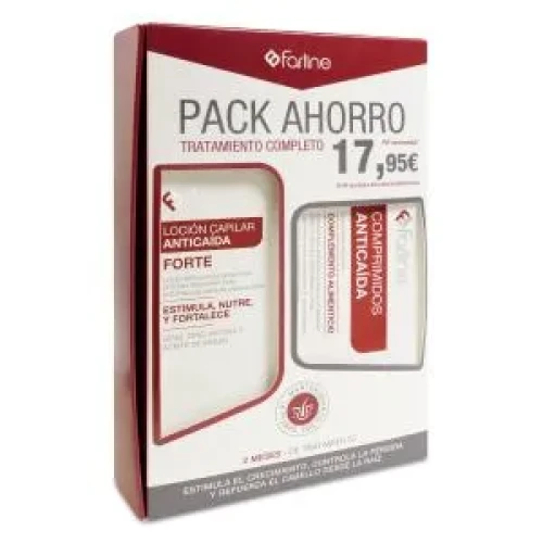 Farline Pack Anticaída loción + comprimidos