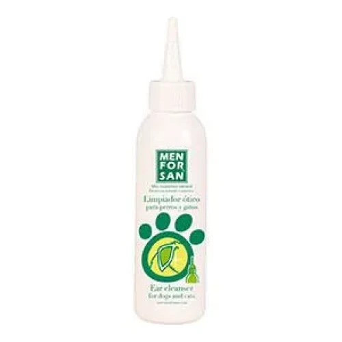 Menforsan Limpiador Óptico para Perros y Gatos, 125 ml