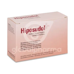 Hiposudol toallitas 20 toallitas 3 ml