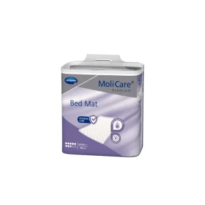 Absorbente Incontinencia Orina Ligera Molicare Premium Bedmat 8 Gotas 30 unidades 90 cm X 30 cm