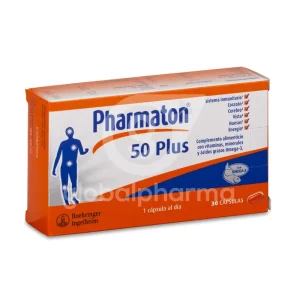 Pharmaton 50 Plus 30 capsulas Blandas