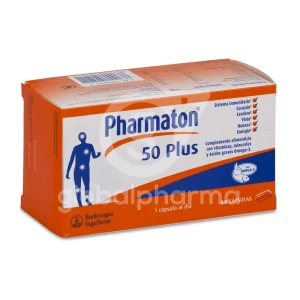 Pharmaton 50 Plus 60 capsulas Blandas