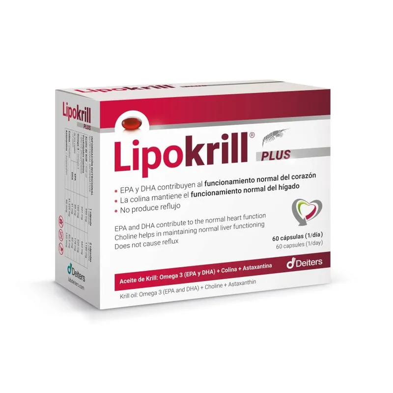 Lipokrill Plus 60 capsulas