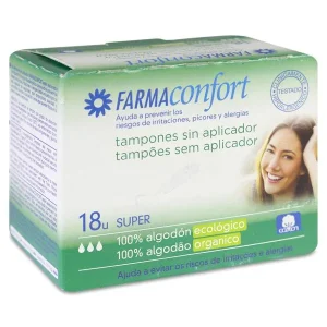 Tampones Digital Algodon Farmaconfort 18 unidades Super