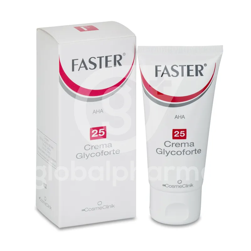 Faster 25 crema Glycoforte Cosmeclinik 1 tubo 50 ml