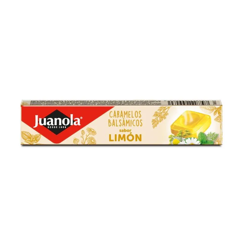 Juanola Caramelos Limon Vit C y Hierbas Mediterraneas 1 envase 32,4 g