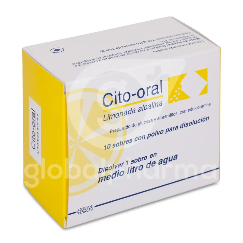 Cito-Oral Limonada Alcalina 10 bolsas 15,5 g