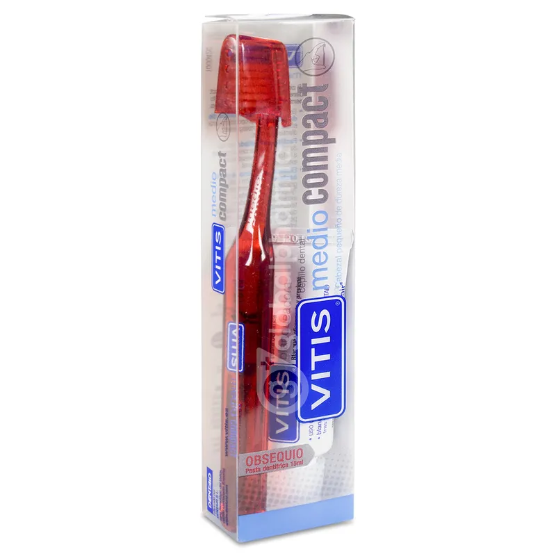 Cepillo Dental Adulto Vitis Compact Medio
